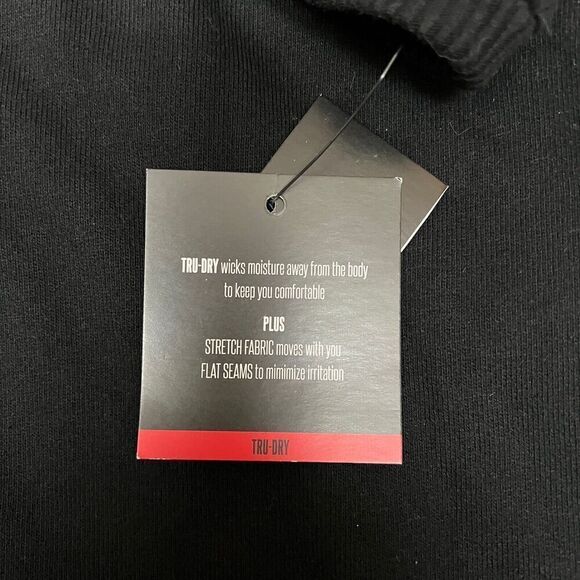 Fila‎ Short Sleeve Workout Gear Black Sweatshirt Logo Style Top  FILA Plus 1X - Picture 6 of 7